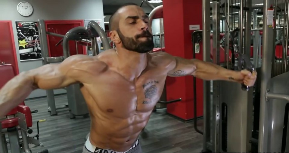 15 Minute Lazar Angelov Triceps Workout for Fat Body